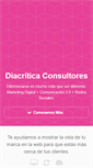 Mobile Screenshot of diacritica.com.ar